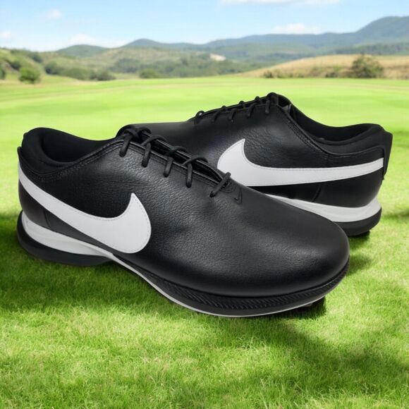 Nike Air Zoom Victory Tour PGA Pro Golf Shoes Black Mens New